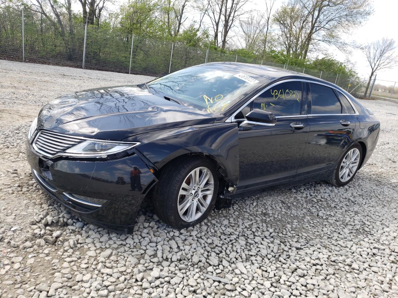 Photo 2 from auction – 2016 LINCOLN MKZ with VIN 3LN6L2G91GR602364