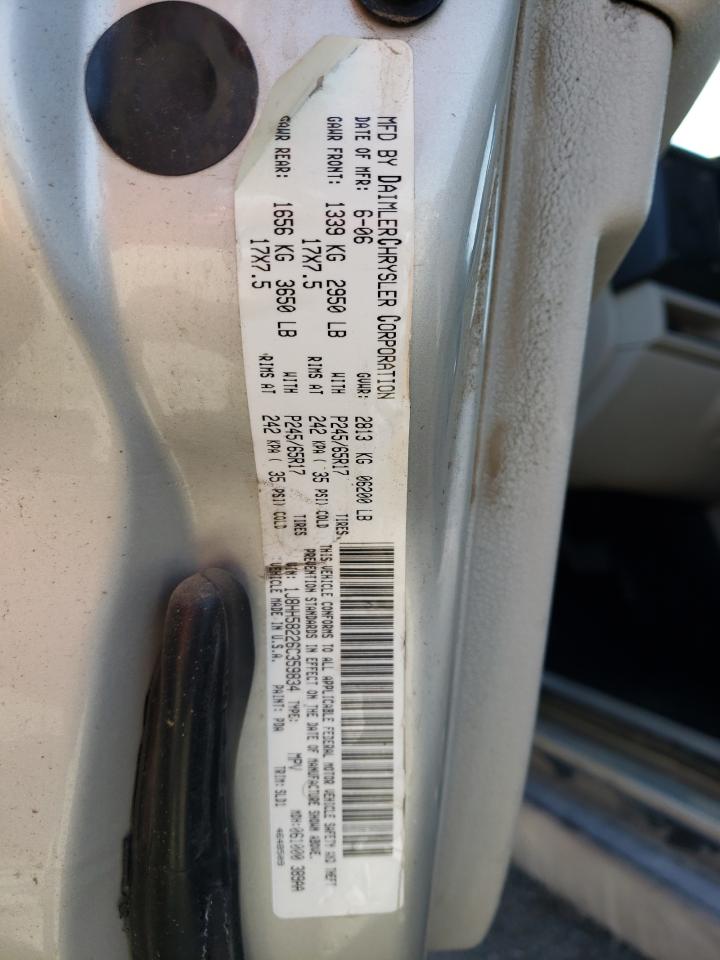 Photo 10 from auction – 2006 JEEP COMMANDER with VIN 1J8HH58226C359834