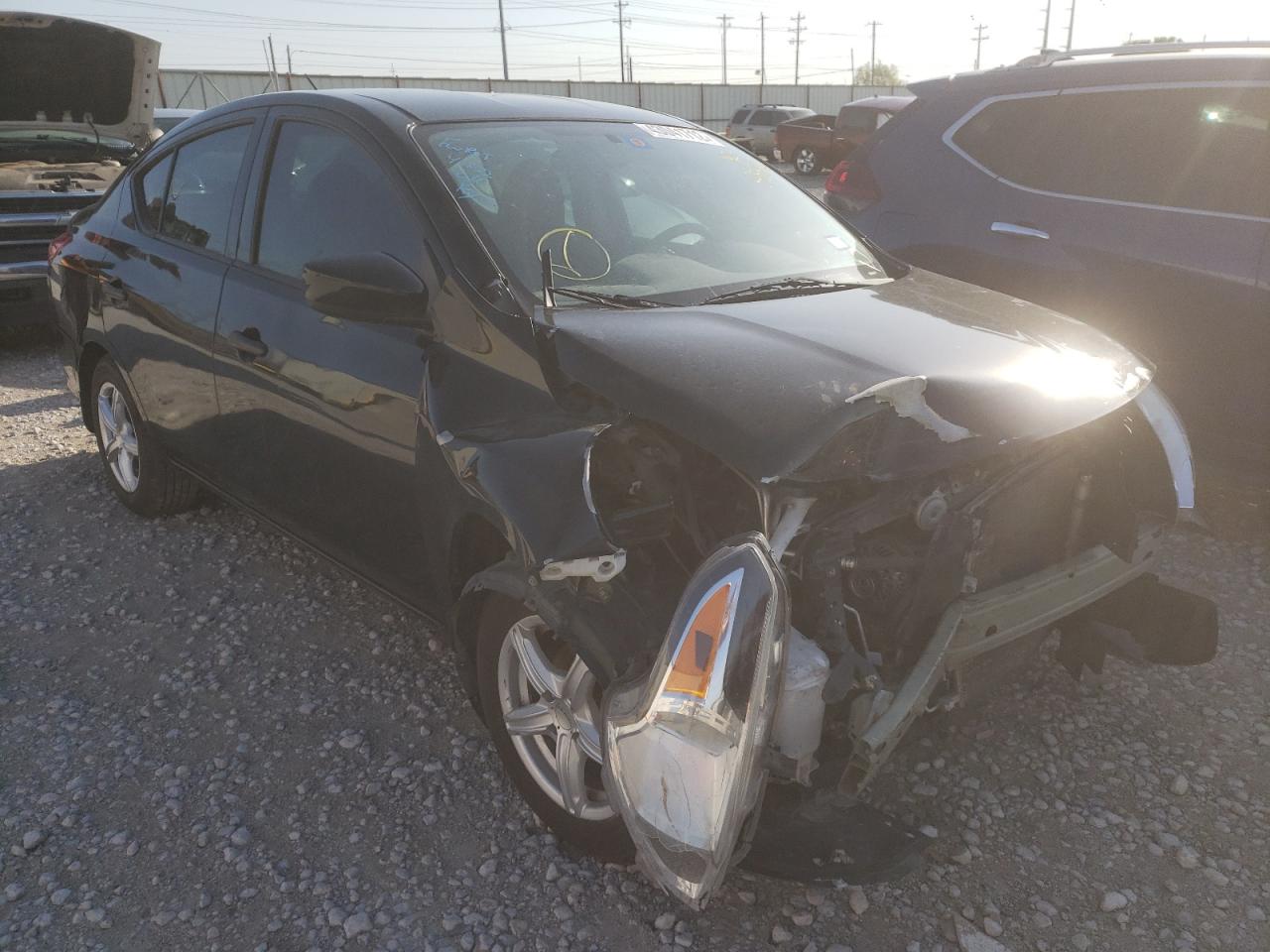 NISSAN VERSA S 2016 with VIN 3N1CN7AP1GL898868 - Photo from auction