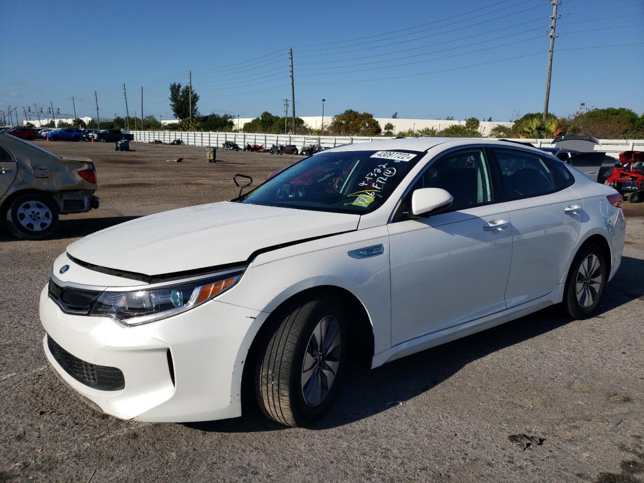Photo 2 from auction – 2018 KIA OPTIMA HYB with VIN KNAGT4LE8J5021216