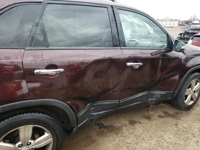 Photo 9 from auction – 2013 KIA SORENTO EX with VIN 5XYKU3A62DG396322