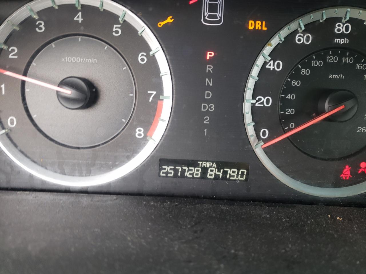 Photo 8 from auction – 2008 HONDA ACCORD EXL with VIN 1HGCS12818A016084