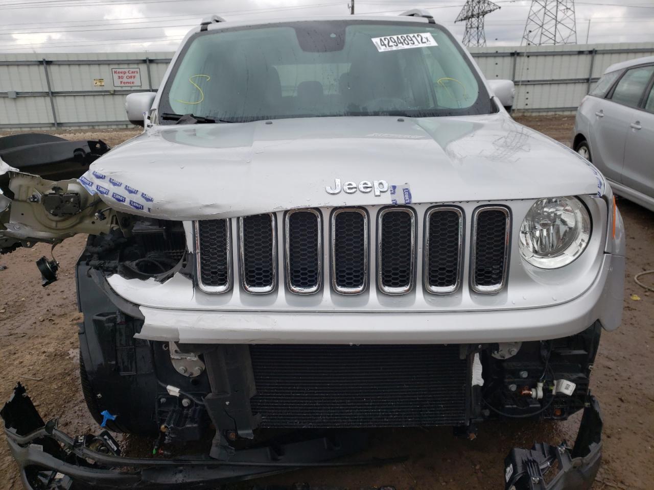 Photo 9 from auction – 2016 JEEP RENEGADE L with VIN ZACCJBDT3GPD35395