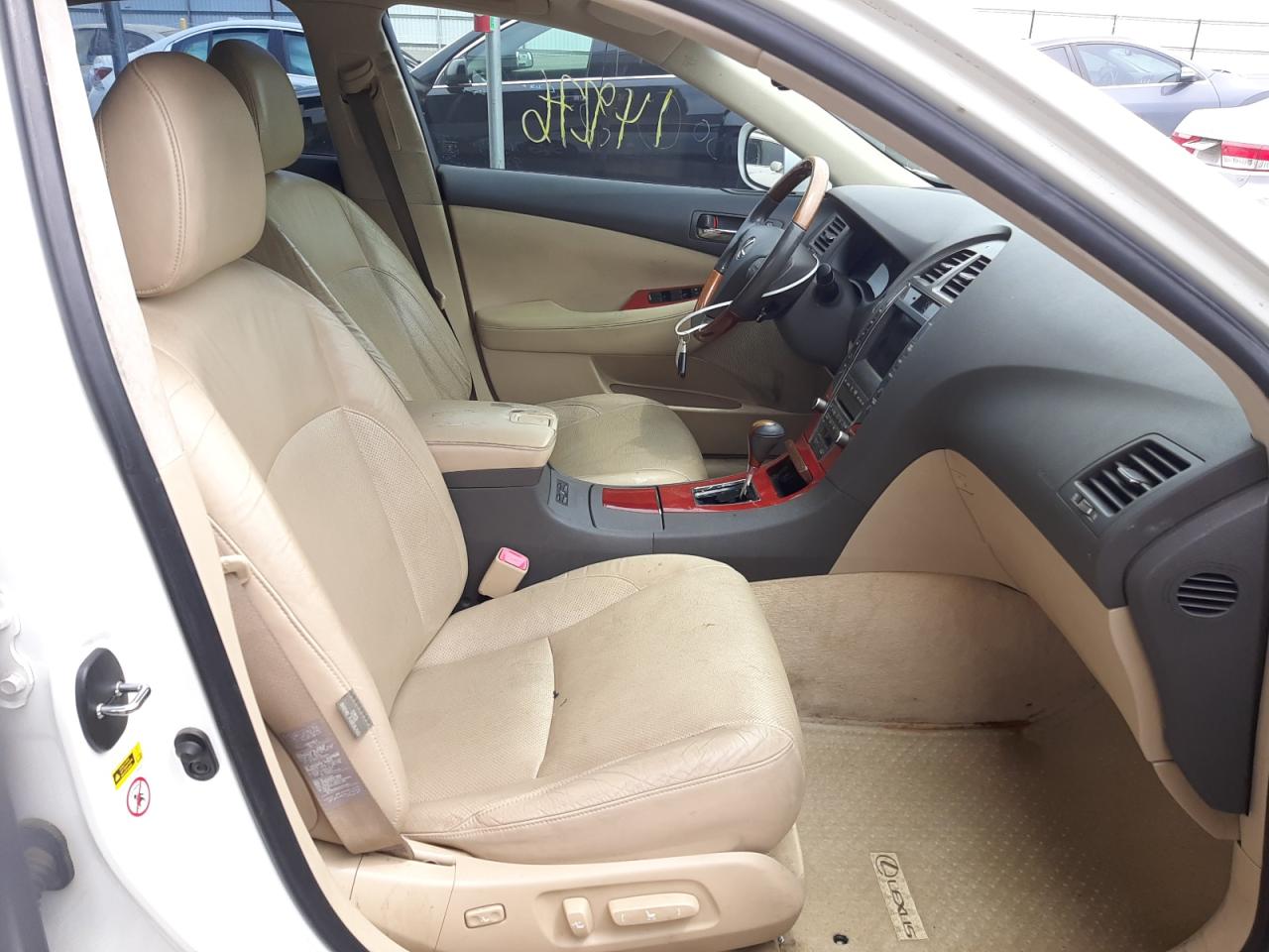 Photo 5 from auction – 2007 LEXUS ES 350 with VIN JTHBJ46G272052535
