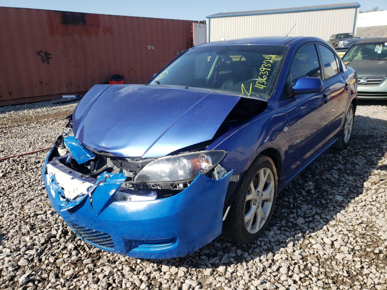 Photo 2 from auction – 2007 MAZDA 3 S with VIN JM1BK323071735495