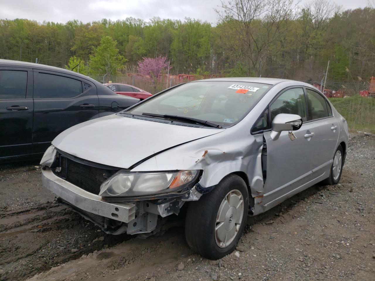 Photo 2 from auction – 2007 HONDA CIVIC HYBR with VIN JHMFA36247S014868
