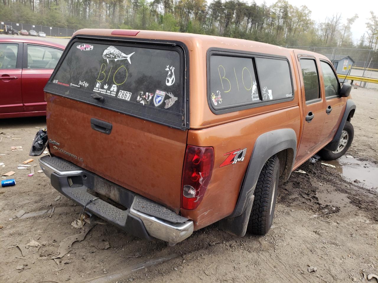 Photo 4 from auction – 2005 CHEVROLET COLORADO with VIN 1GCDT136358259105