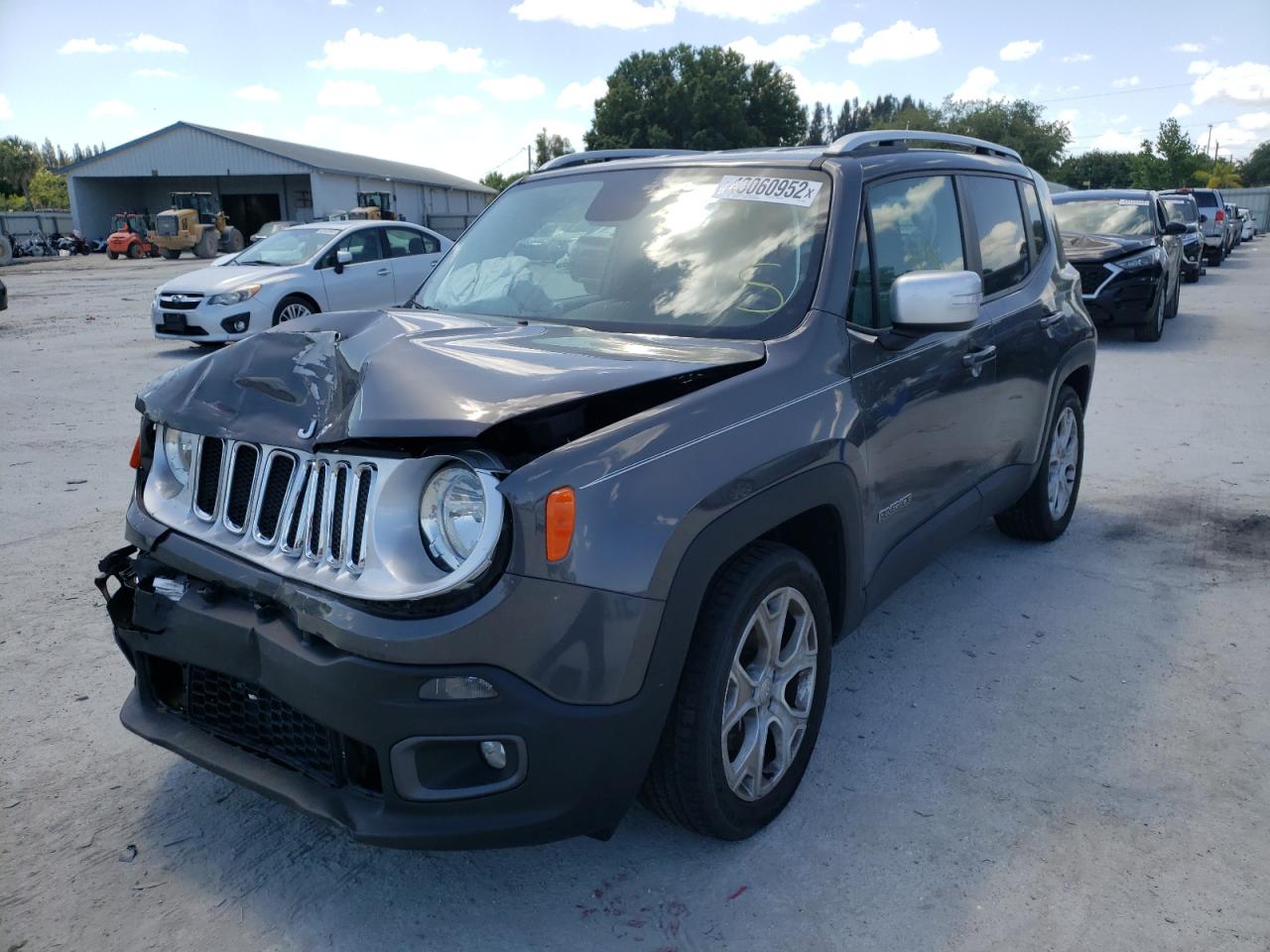 Photo 2 from auction – 2017 JEEP RENEGADE L with VIN ZACCJADB1HPE90806