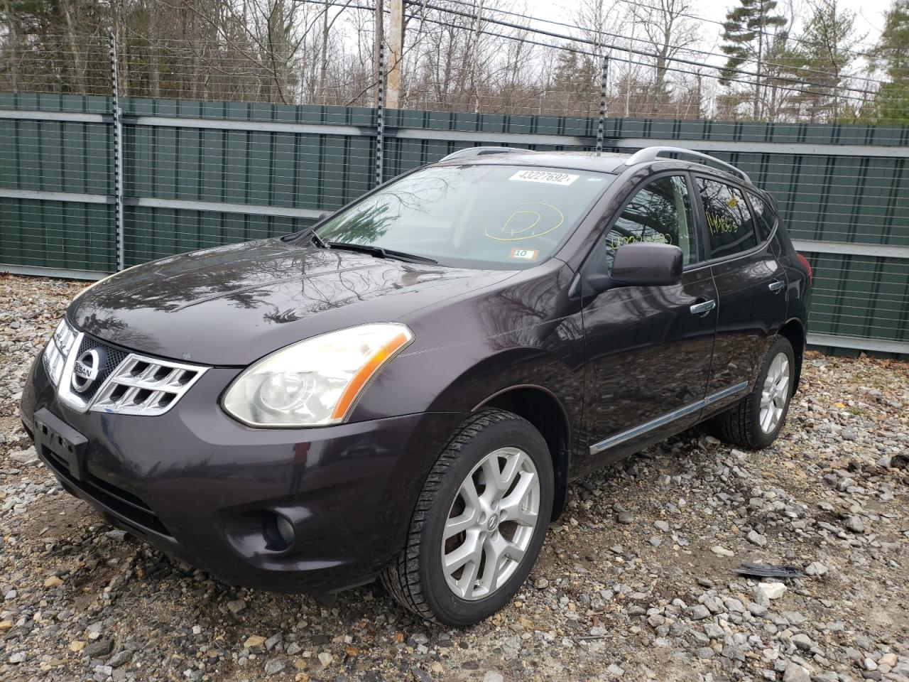 Photo 2 from auction – 2011 NISSAN ROGUE S with VIN JN8AS5MV7BW252835