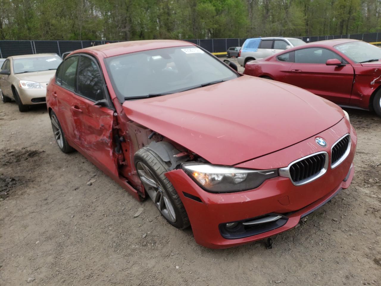 BMW 328 I 2013 with VIN WBA3A5C54DF355638 - Photo from auction