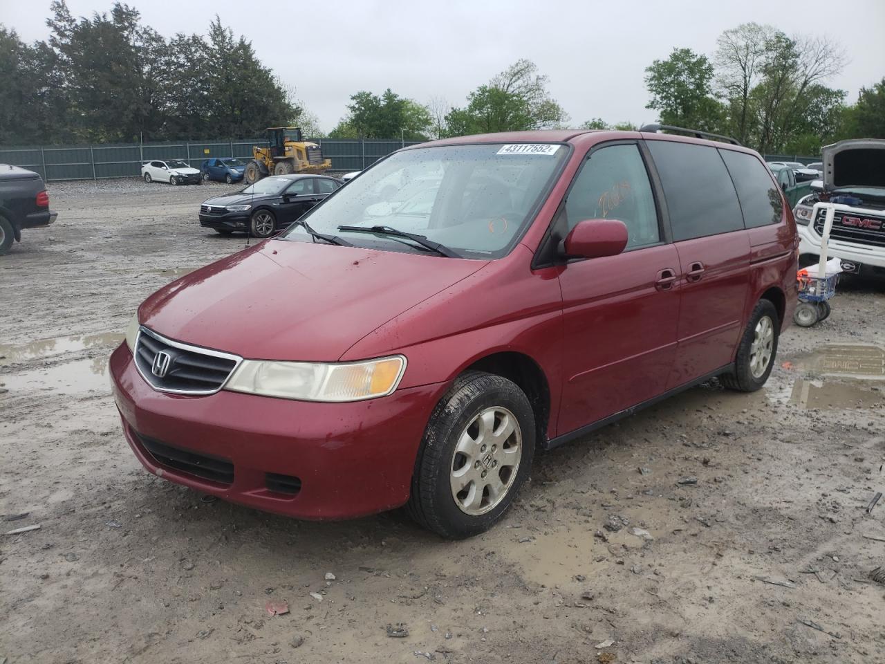 Photo 2 from auction – 2002 HONDA ODYSSEY EX with VIN 2HKRL18642H545346