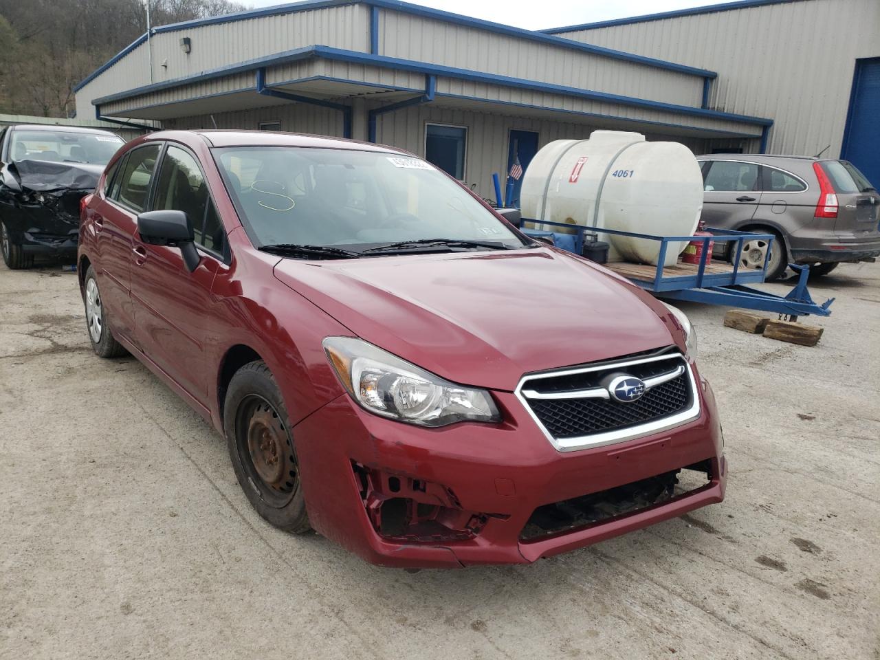 SUBARU IMPREZA 2016 with VIN JF1GPAA69G8244539 - Photo from auction