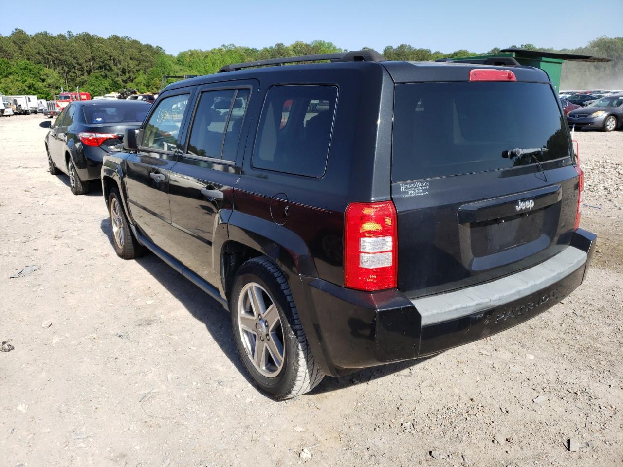 Photo 3 from auction – 2008 JEEP PATRIOT SP with VIN 1J8FT28W88D521356