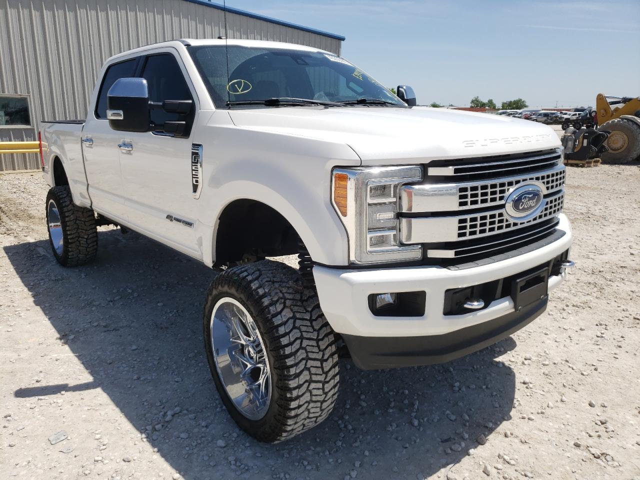 FORD F250 SUPER 2017 with VIN 1FT7W2BT4HEE24859 - Photo from auction