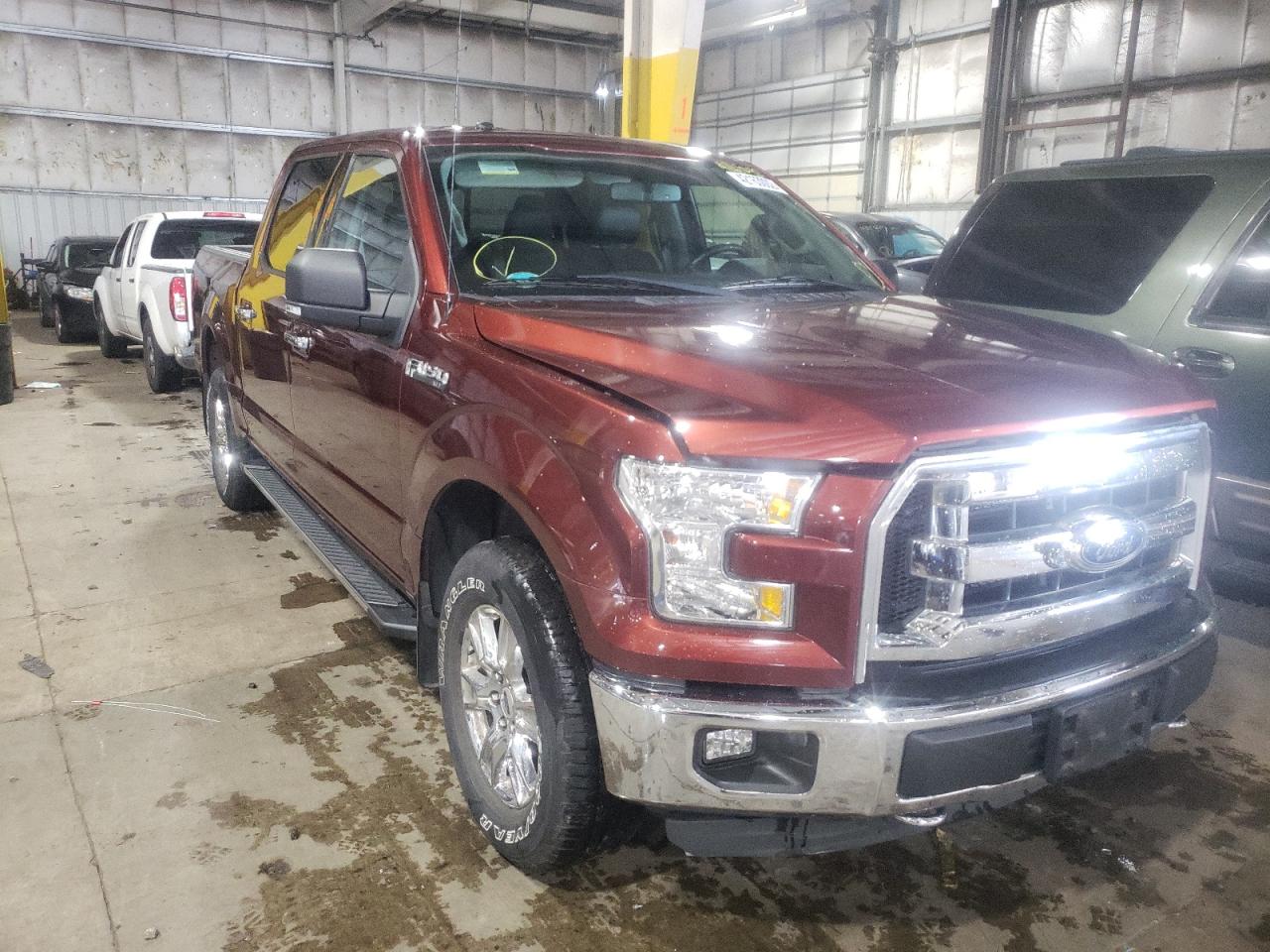 FORD F150 SUPER 2017 with VIN 1FTEW1EF5HFA87099 - Photo from auction
