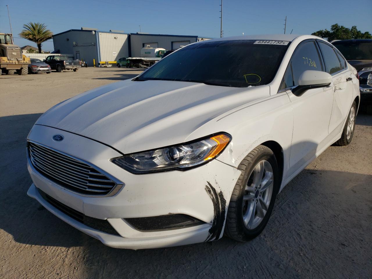 Photo 2 from auction – 2018 FORD FUSION SE with VIN 3FA6P0HD4JR238504