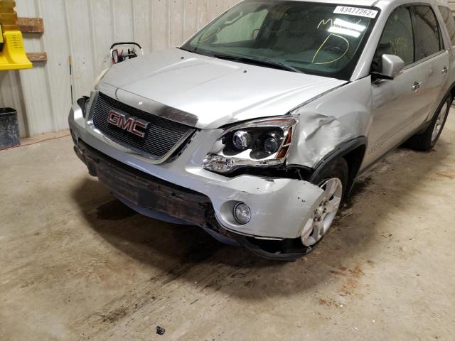 Photo 9 from auction – 2008 GMC ACADIA SLT with VIN 1GKER337X8J112756