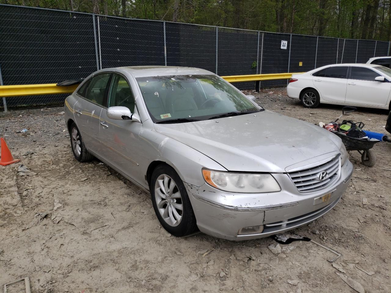HYUNDAI AZERA SE 2007 with VIN KMHFC46F67A213328 - Photo from auction