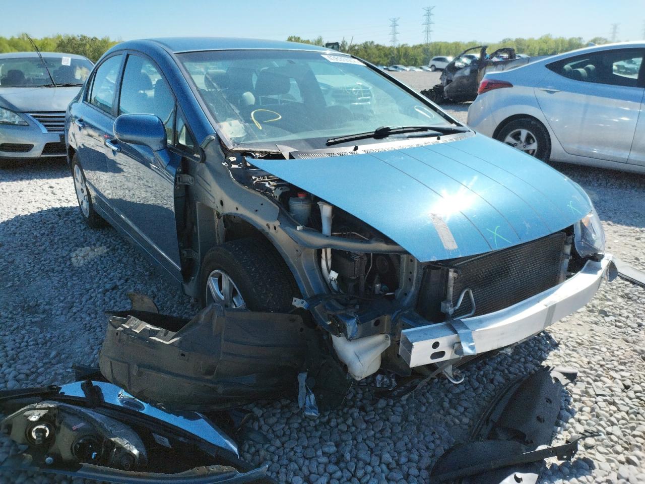 Photo 9 from auction – 2011 HONDA CIVIC LX with VIN 19XFA1F58BE047917