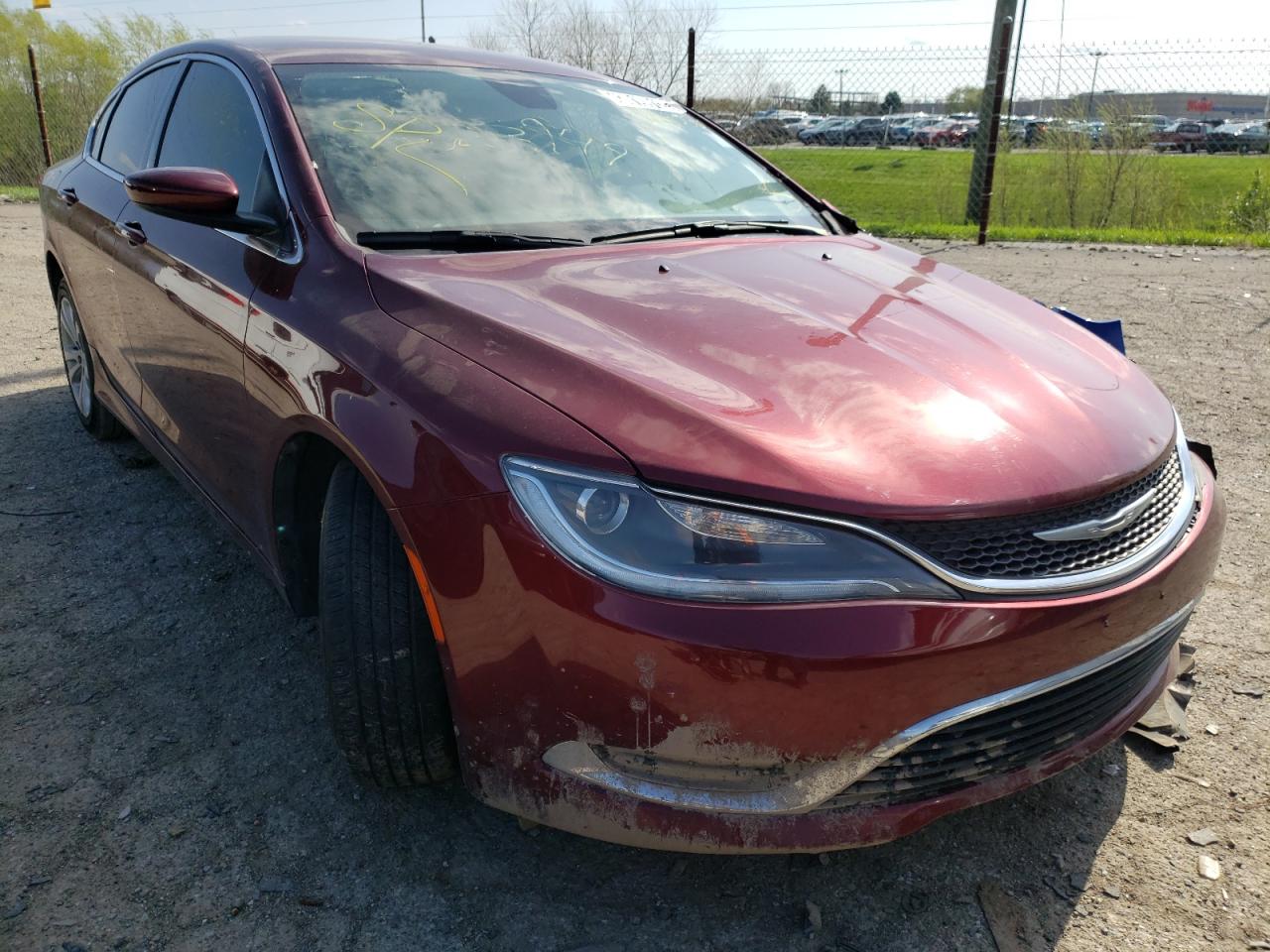 CHRYSLER 200 LIMITE 2015 with VIN 1C3CCCAB2FN698536 - Photo from auction