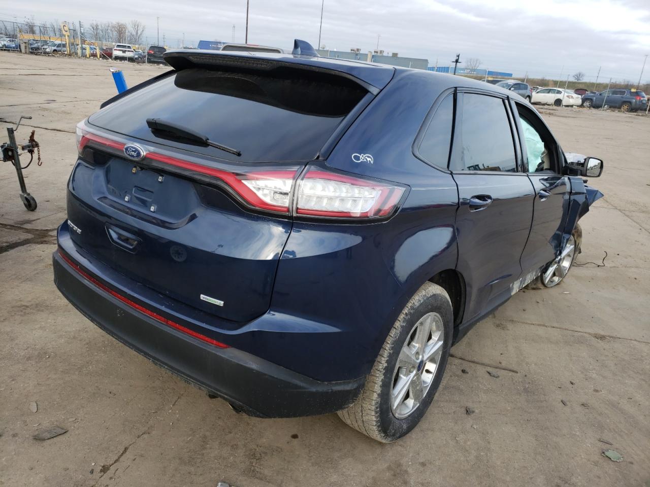 Photo 4 from auction – 2017 FORD EDGE SE with VIN 2FMPK3G97HBB06742