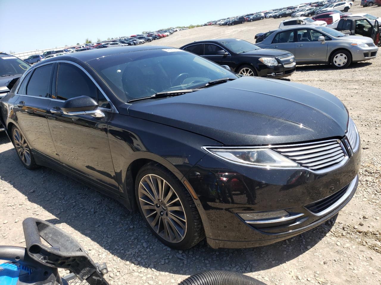 LINCOLN MKZ 2015 with VIN 3LN6L2JK3FR619404 - Photo from auction