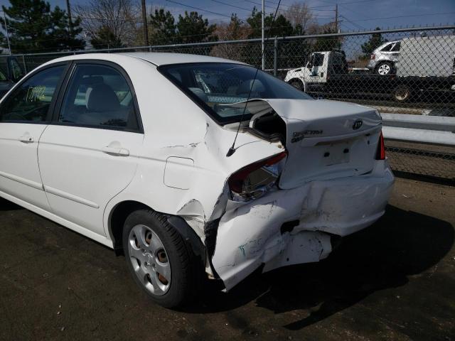 Photo 9 from auction – 2008 KIA SPECTRA EX with VIN KNAFE121885535113