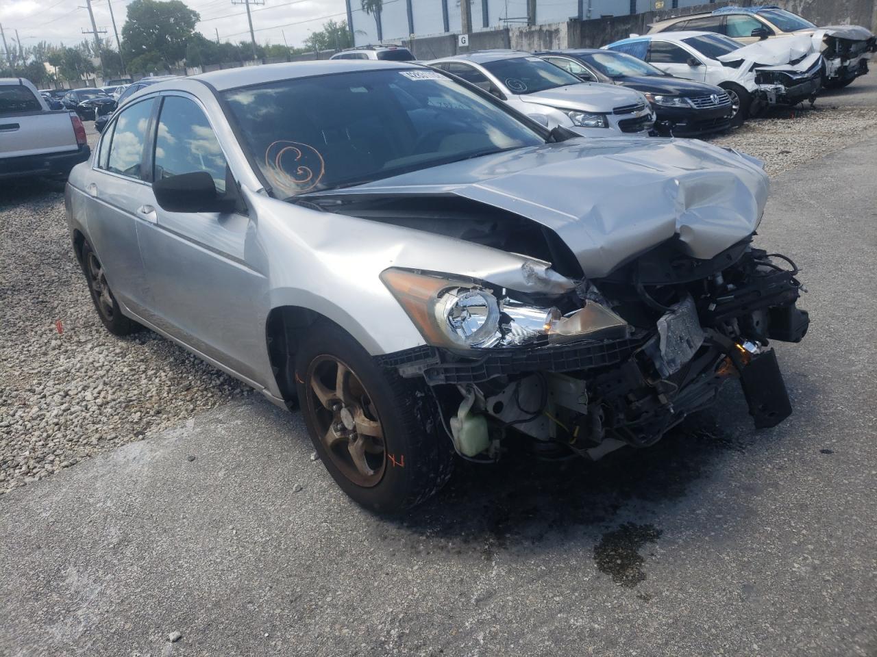 Photo 1 from auction – 2008 HONDA ACCORD LX with VIN JHMCP26338C074155