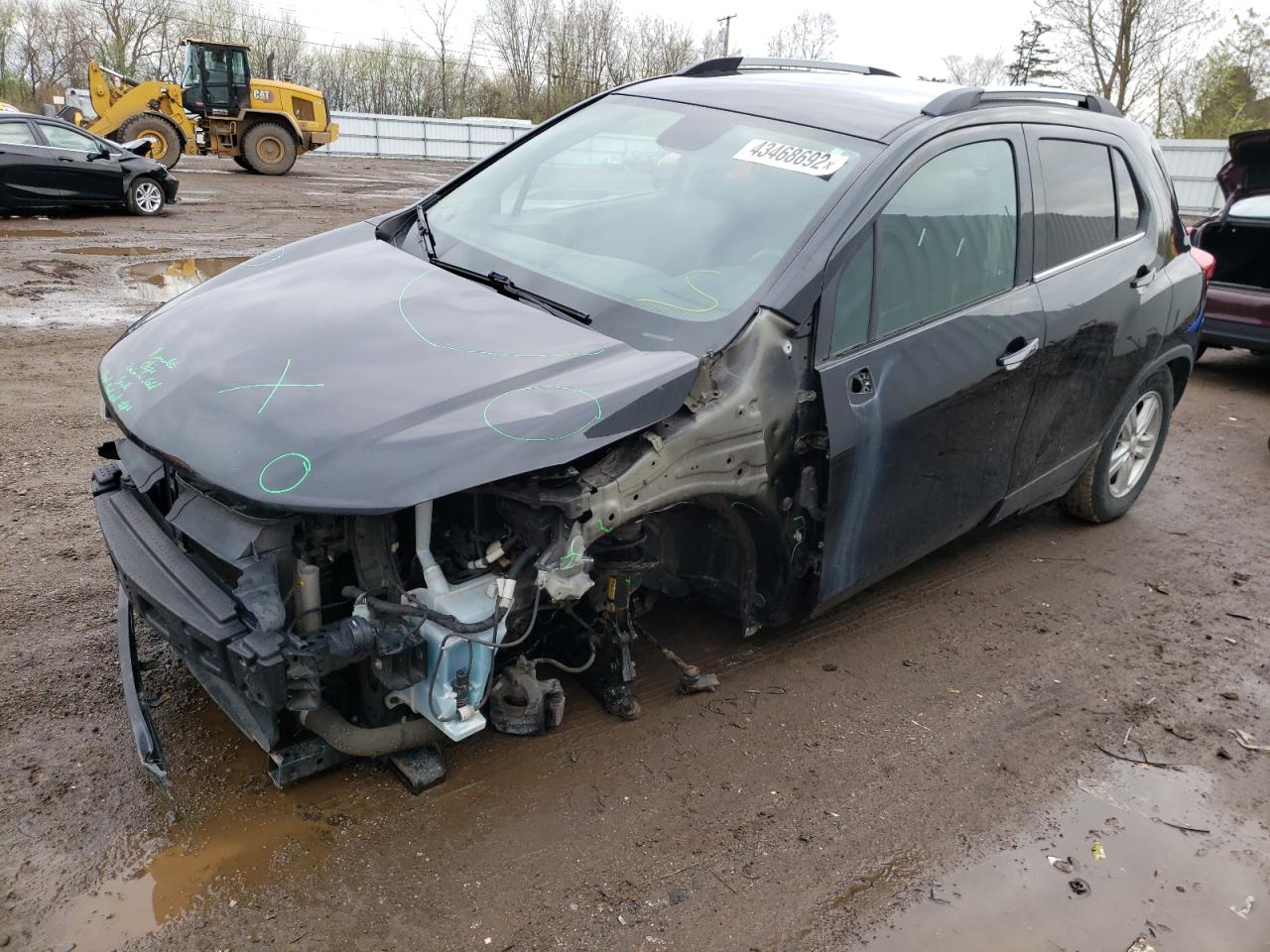 Photo 2 from auction – 2017 CHEVROLET TRAX 1LT with VIN 3GNCJLSB3HL280481