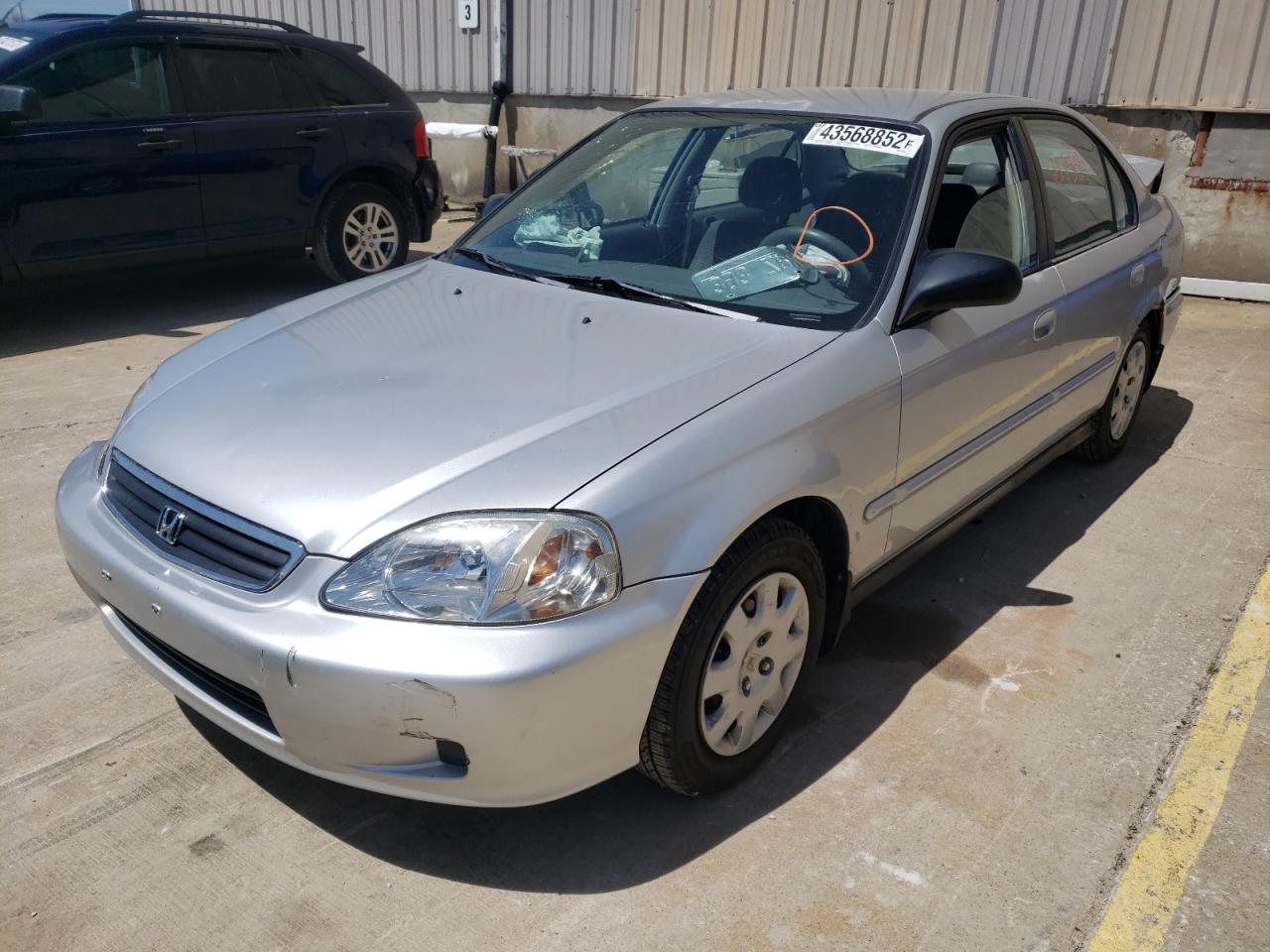 Photo 2 from auction – 2000 HONDA CIVIC BASE with VIN 2HGEJ6610YH578386