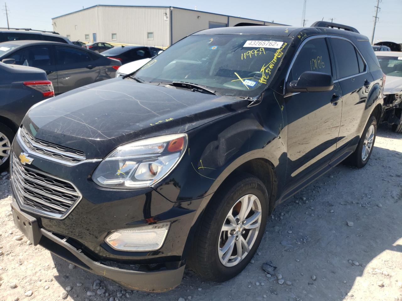 Photo 9 from auction – 2016 CHEVROLET EQUINOX LT with VIN 2GNALCEK8G1119959