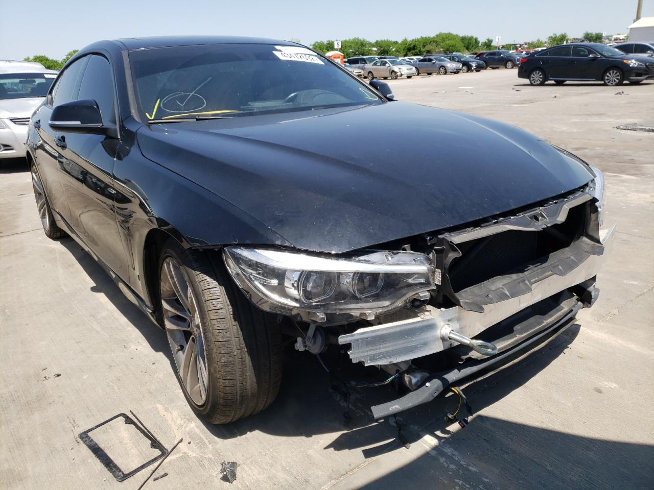BMW 430I GRAN 2018 with VIN WBA4J1C58JBM10625 - Photo from auction