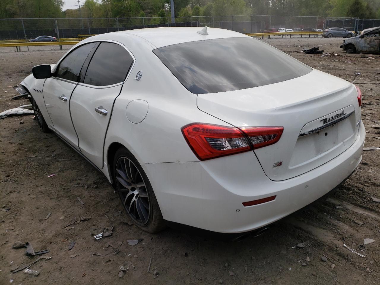 Photo 3 from auction – 2014 MASERATI GHIBLI S with VIN ZAM57RTAXE1085985