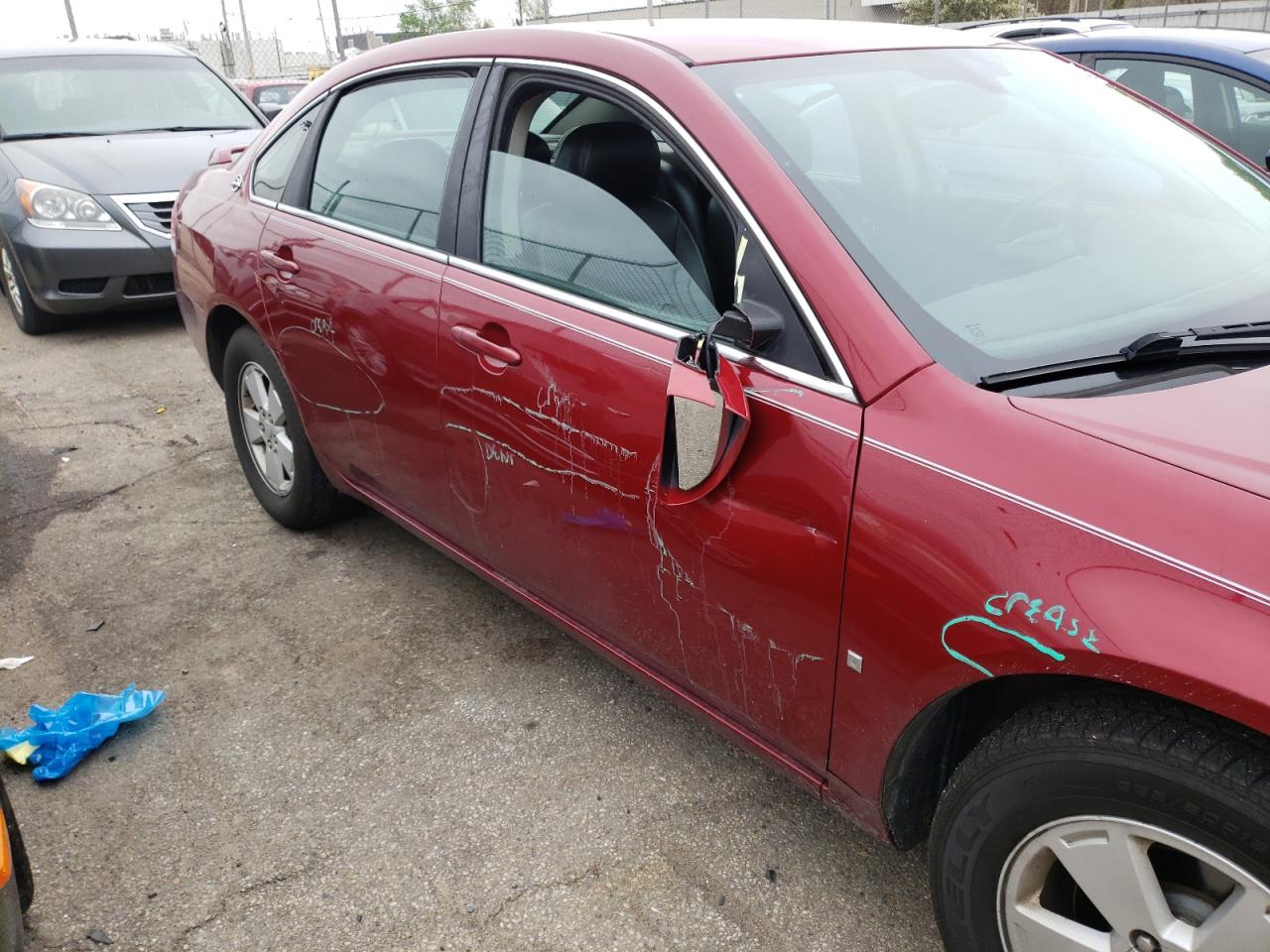 Photo 9 from auction – 2008 CHEVROLET IMPALA LT with VIN 2G1WT58K089140287