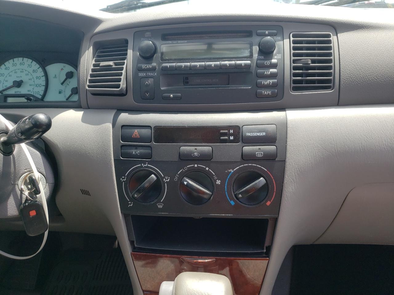 Photo 9 from auction – 2003 TOYOTA COROLLA with VIN 1NXBR32E73Z091544
