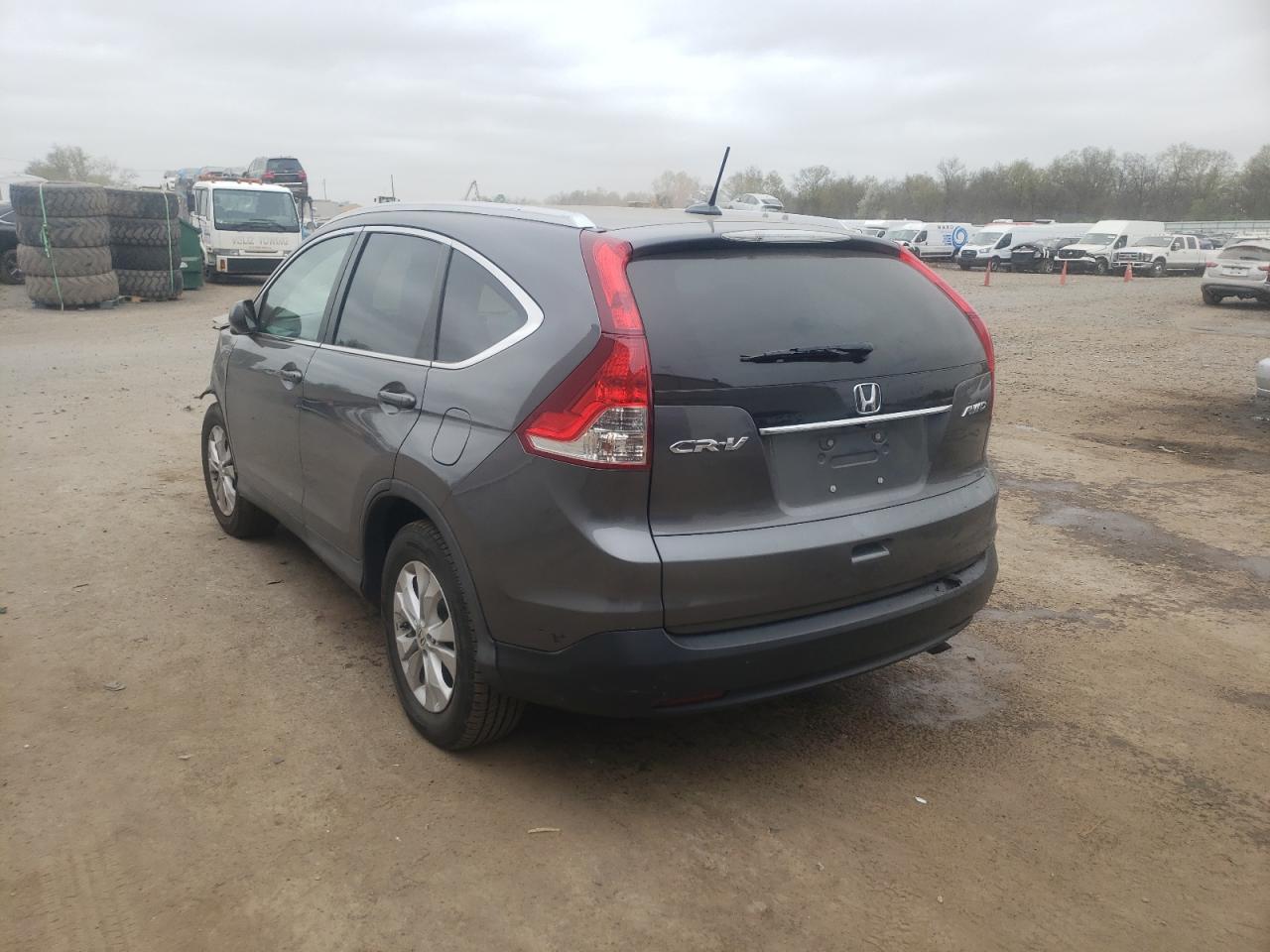 Photo 3 from auction – 2013 HONDA CR-V EXL with VIN 2HKRM4H79DH680722