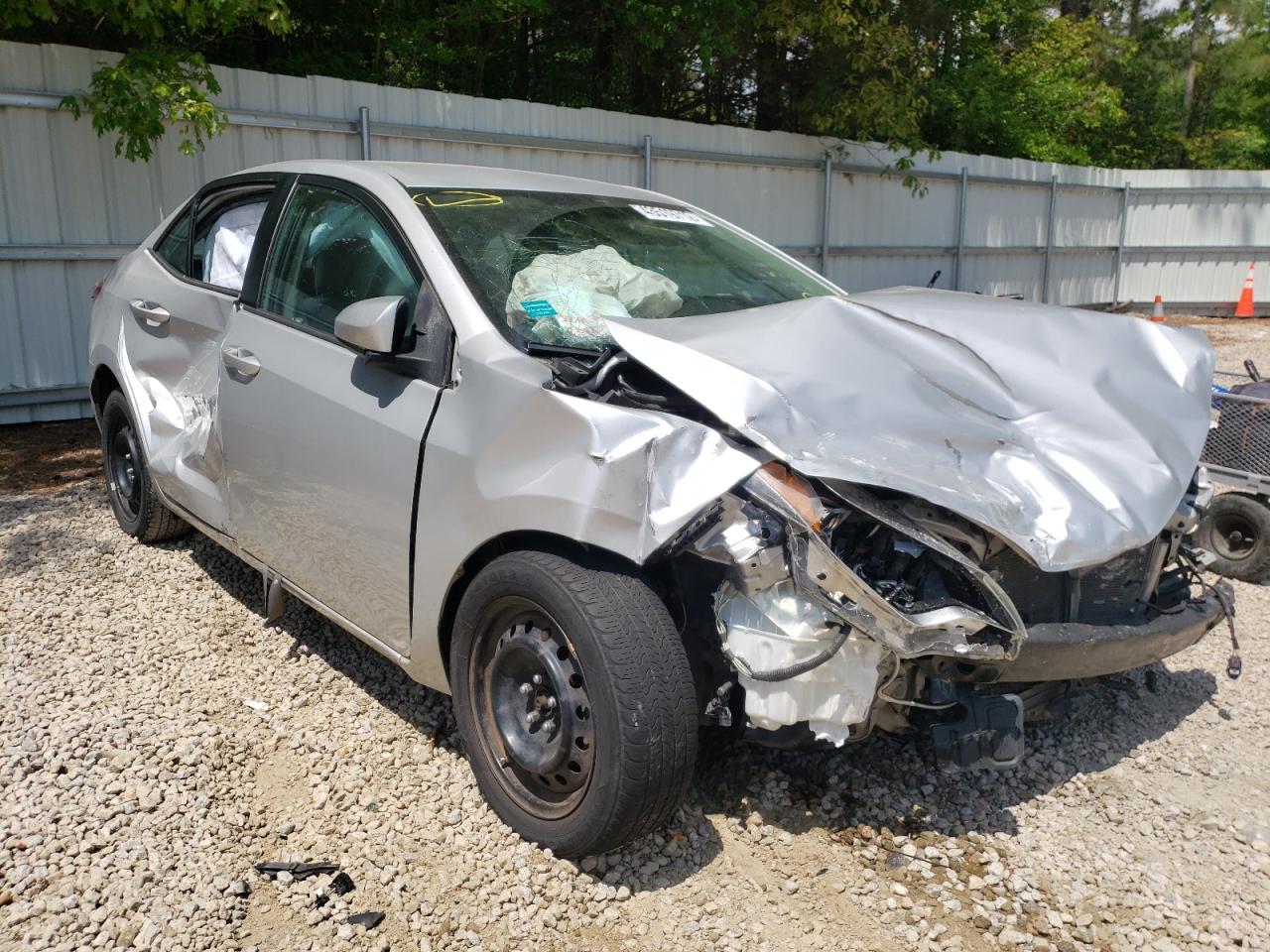 TOYOTA COROLLA L 2015 with VIN 5YFBURHE5FP287948 - Photo from auction