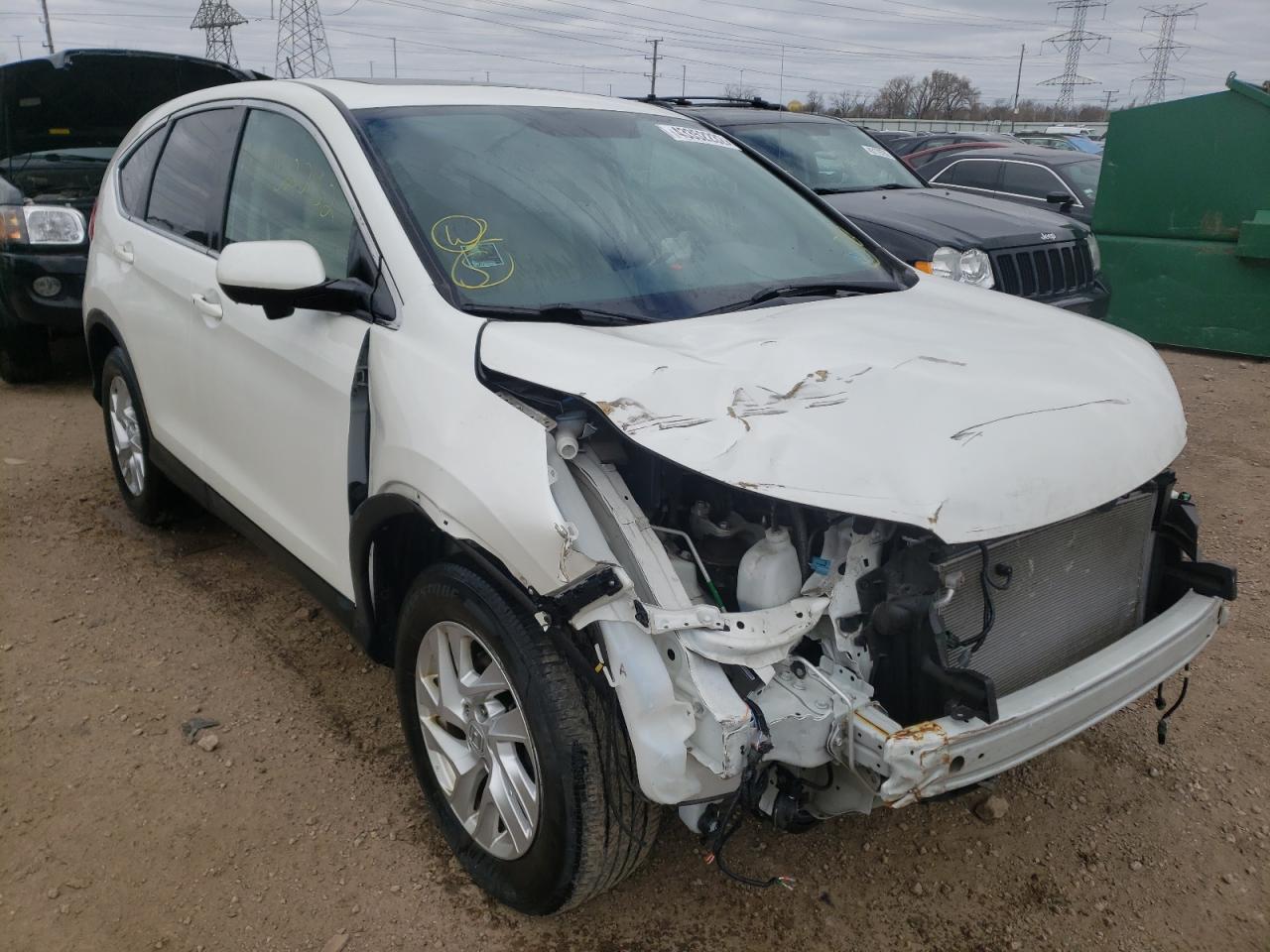 HONDA CR-V EX 2016 with VIN 5J6RM4H58GL043927 - Photo from auction