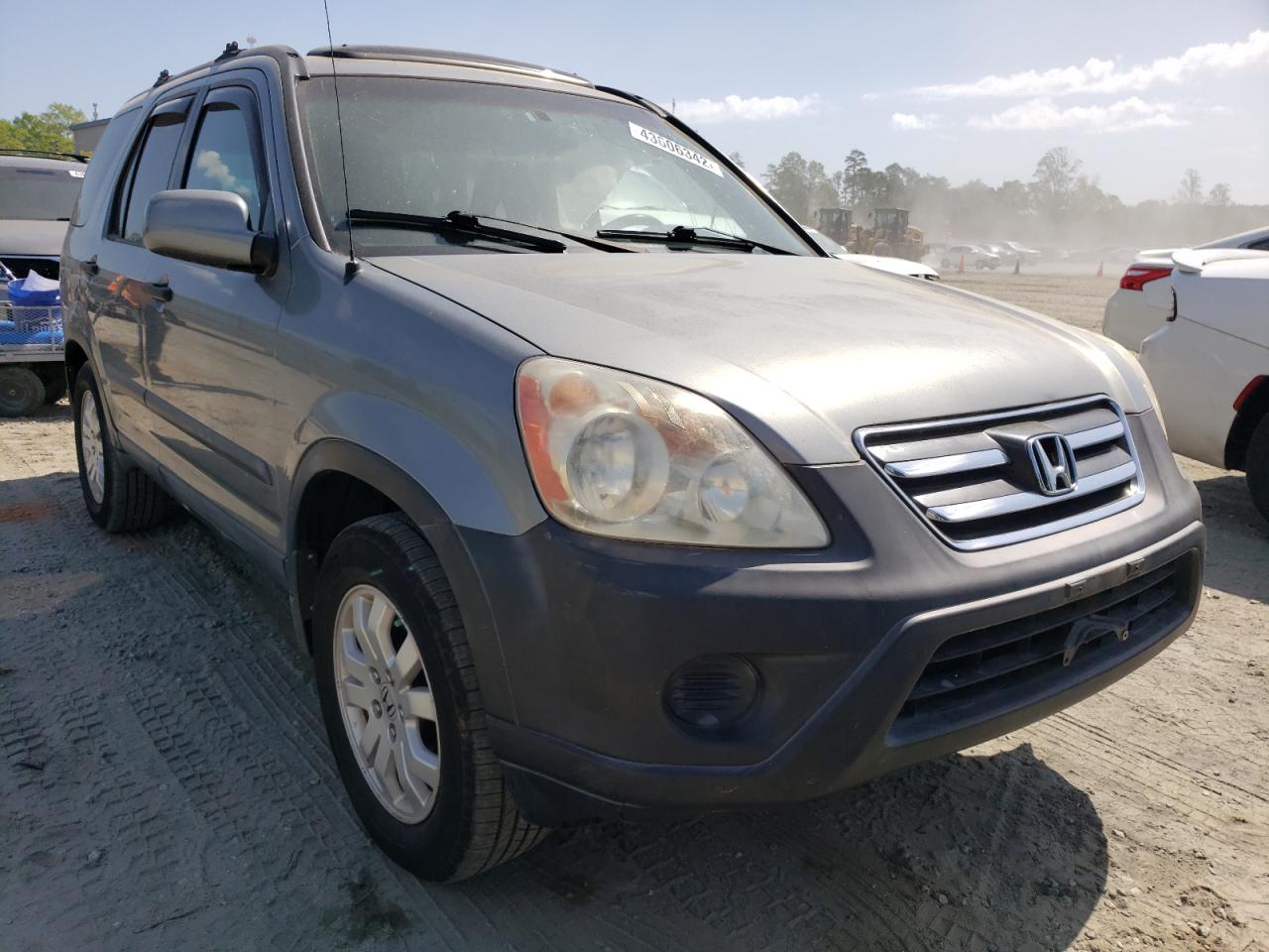 Photo 1 from auction – 2005 HONDA CR-V EX with VIN SHSRD78805U331015