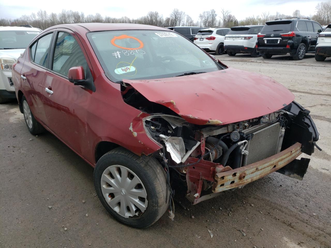 Photo 1 from auction – 2013 NISSAN VERSA S with VIN 3N1CN7AP0DL860916