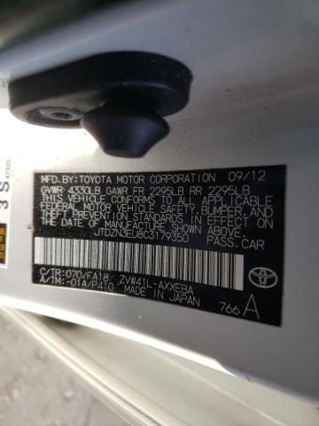 Photo 10 from auction – 2012 TOYOTA PRIUS V with VIN JTDZN3EU8C3179350
