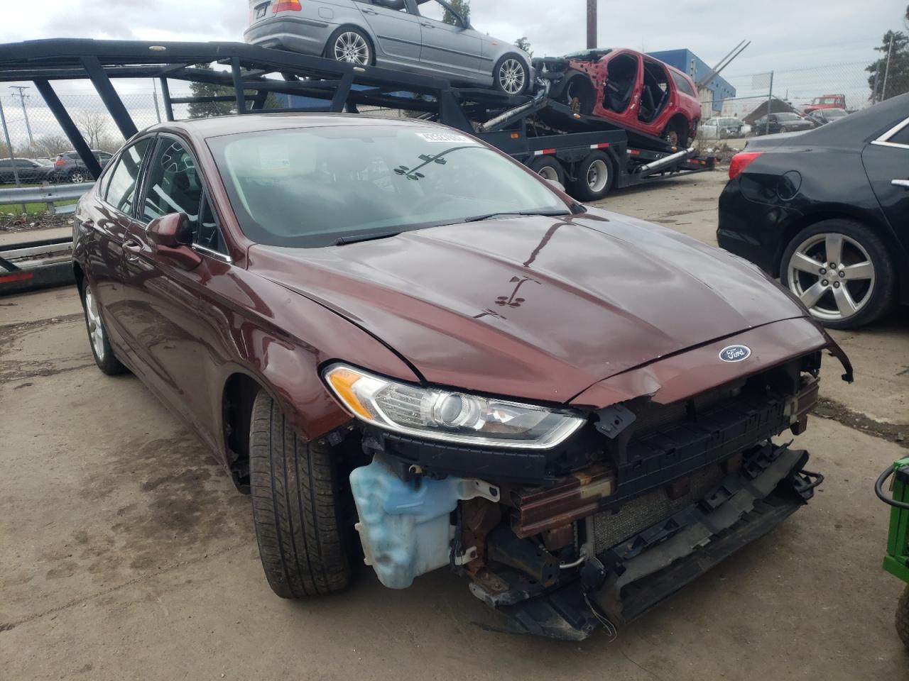 Photo 1 from auction – 2016 FORD FUSION SE with VIN 3FA6P0H73GR142303