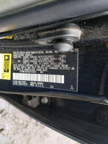 Photo 10 from auction – 2013 TOYOTA HIGHLANDER with VIN 5TDBK3EH3DS175672