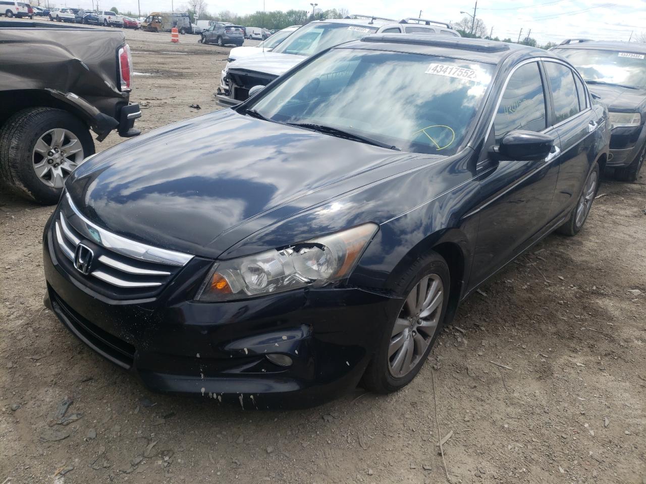 Photo 2 from auction – 2012 HONDA ACCORD EX with VIN 1HGCP3F78CA013917