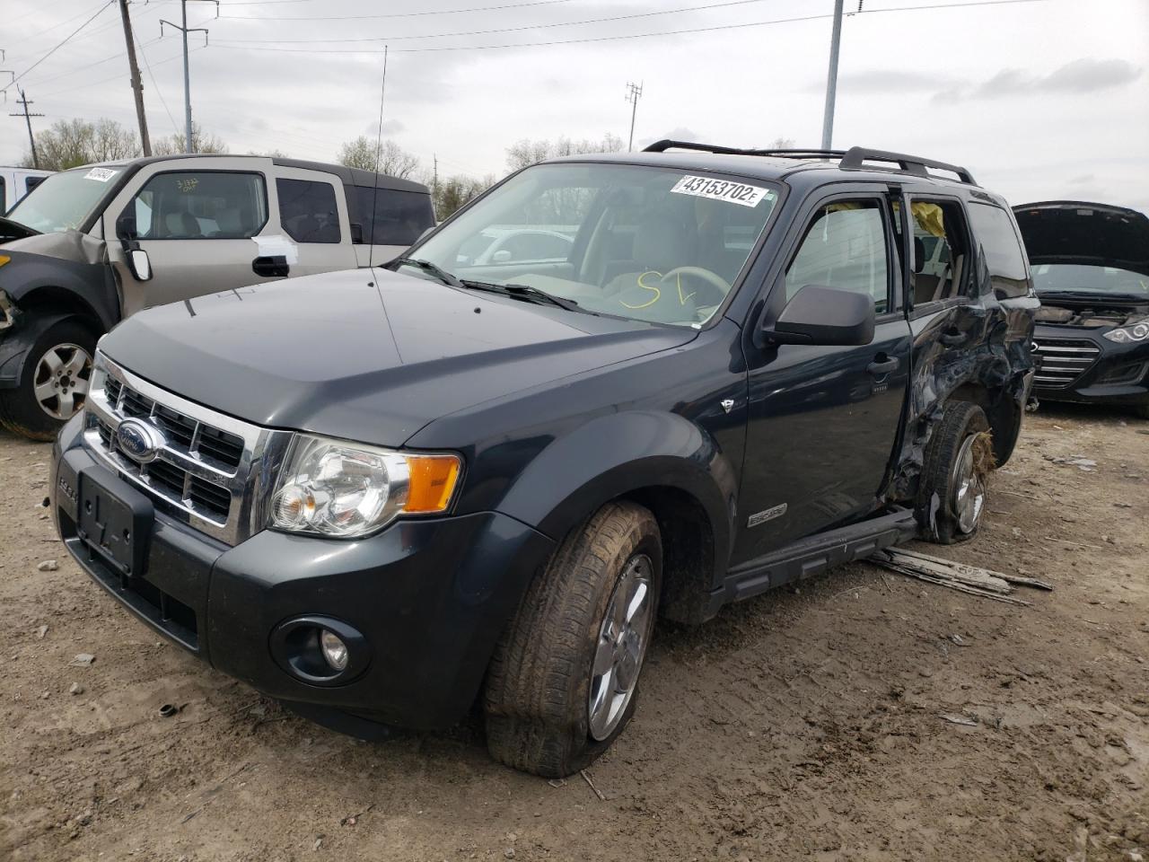 Photo 2 from auction – 2008 FORD ESCAPE XLT with VIN 1FMCU03158KC01023