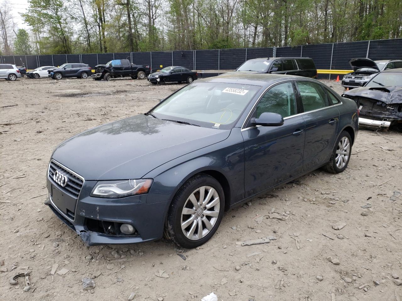 Photo 2 from auction – 2010 AUDI A4 PREMIUM with VIN WAUFFAFL2AN041022