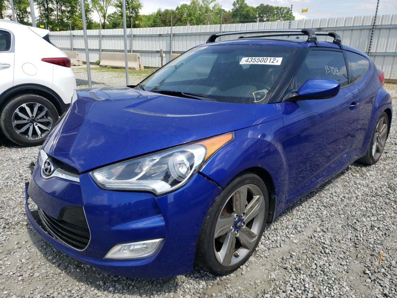 Photo 2 from auction – 2012 HYUNDAI VELOSTER with VIN KMHTC6AD3CU079276