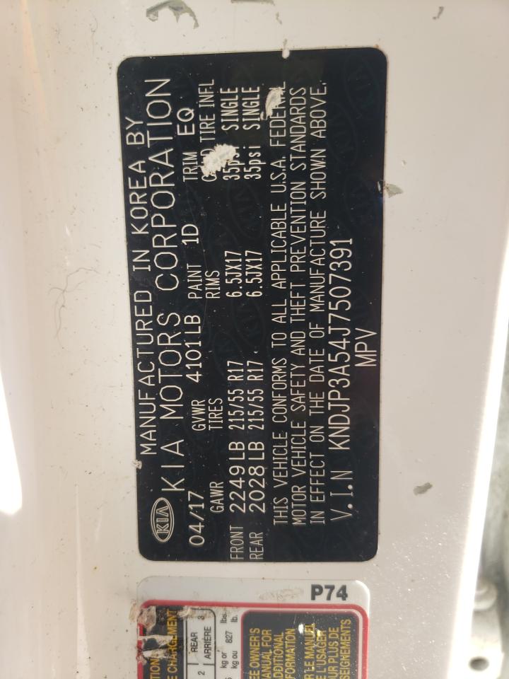 Photo 10 from auction – 2018 KIA SOUL + with VIN KNDJP3A54J7507391