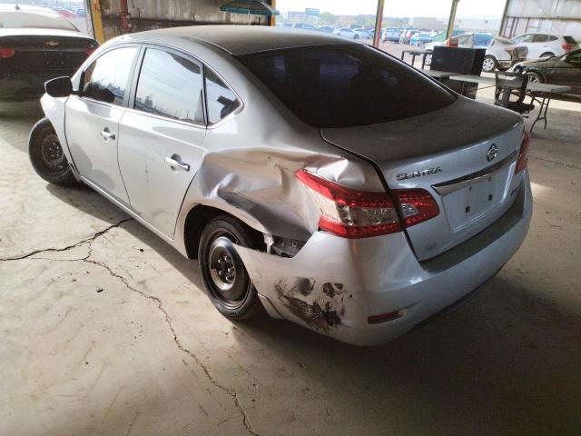 Photo 3 from auction – 2014 NISSAN SENTRA S with VIN 3N1AB7AP1EY314923
