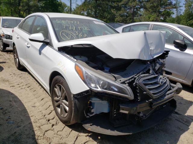 HYUNDAI SONATA SE 2017 with VIN 5NPE24AF0HH549433 - Photo from auction